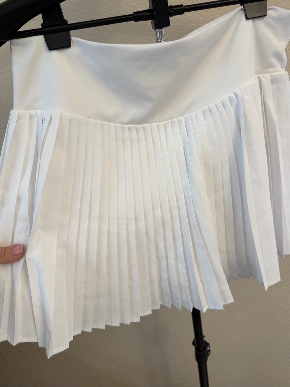 all in motion White Pleated Tennis Skort | Tennis Prep Preppy Athleisure | L - Picture 4 of 10